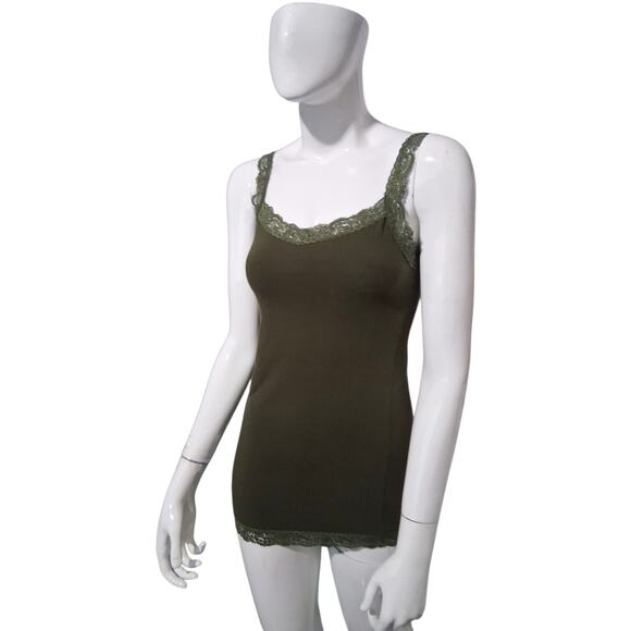 Y2K Bozzolo Whimsigoth fairygrunge Womens Small Lace Goblincore Grunge Tank Top - Picture 2 of 10